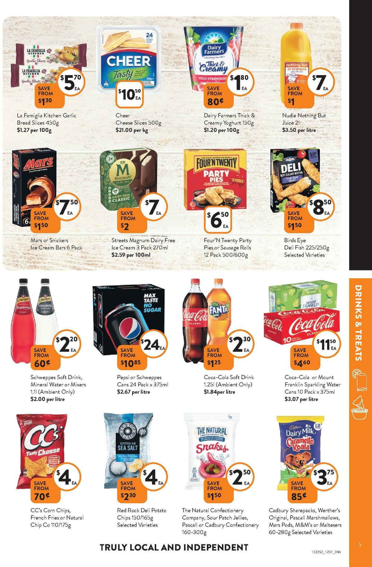 FoodWorks Catalogues from 12 July