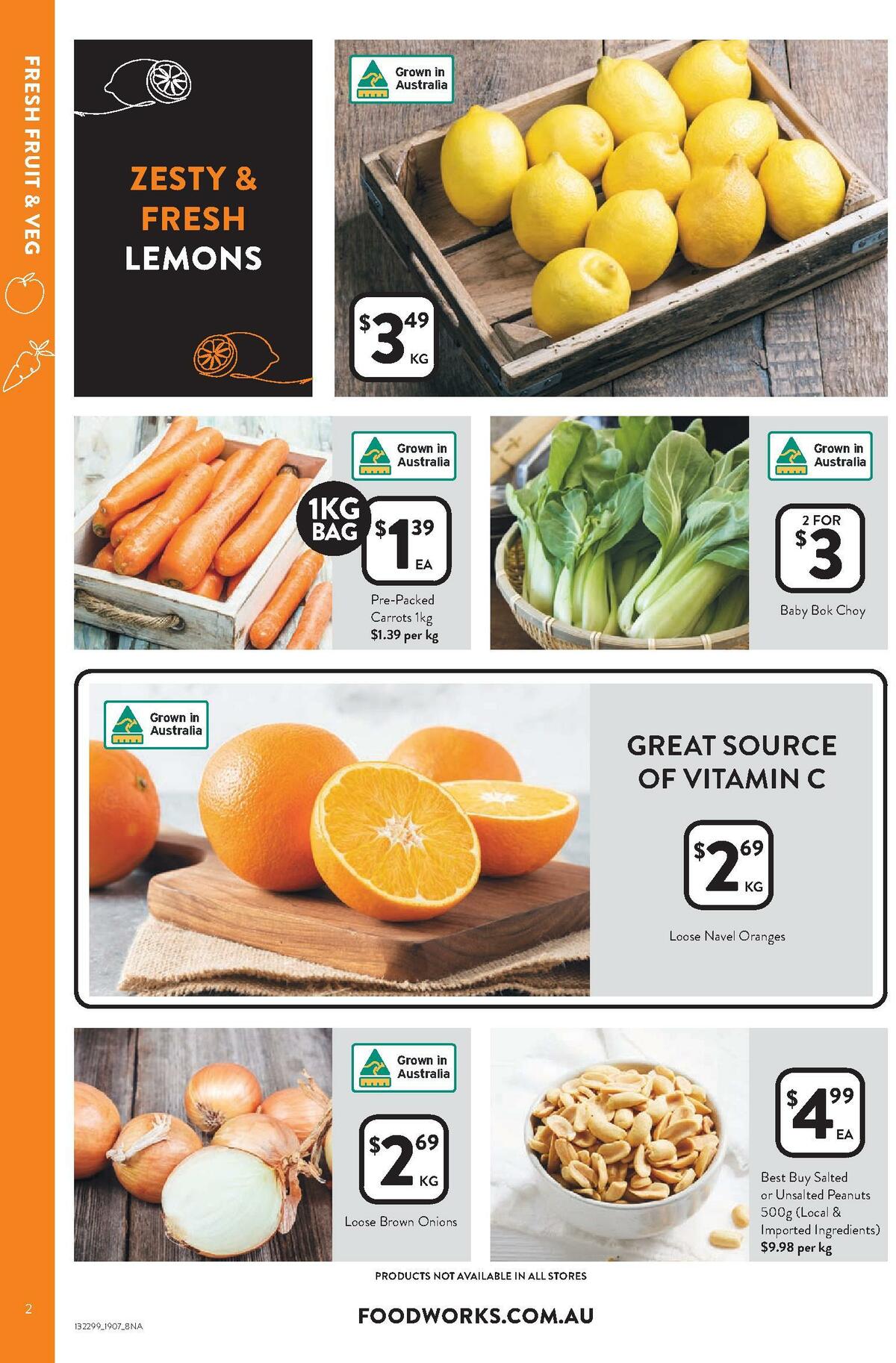 FoodWorks Catalogues from 19 July