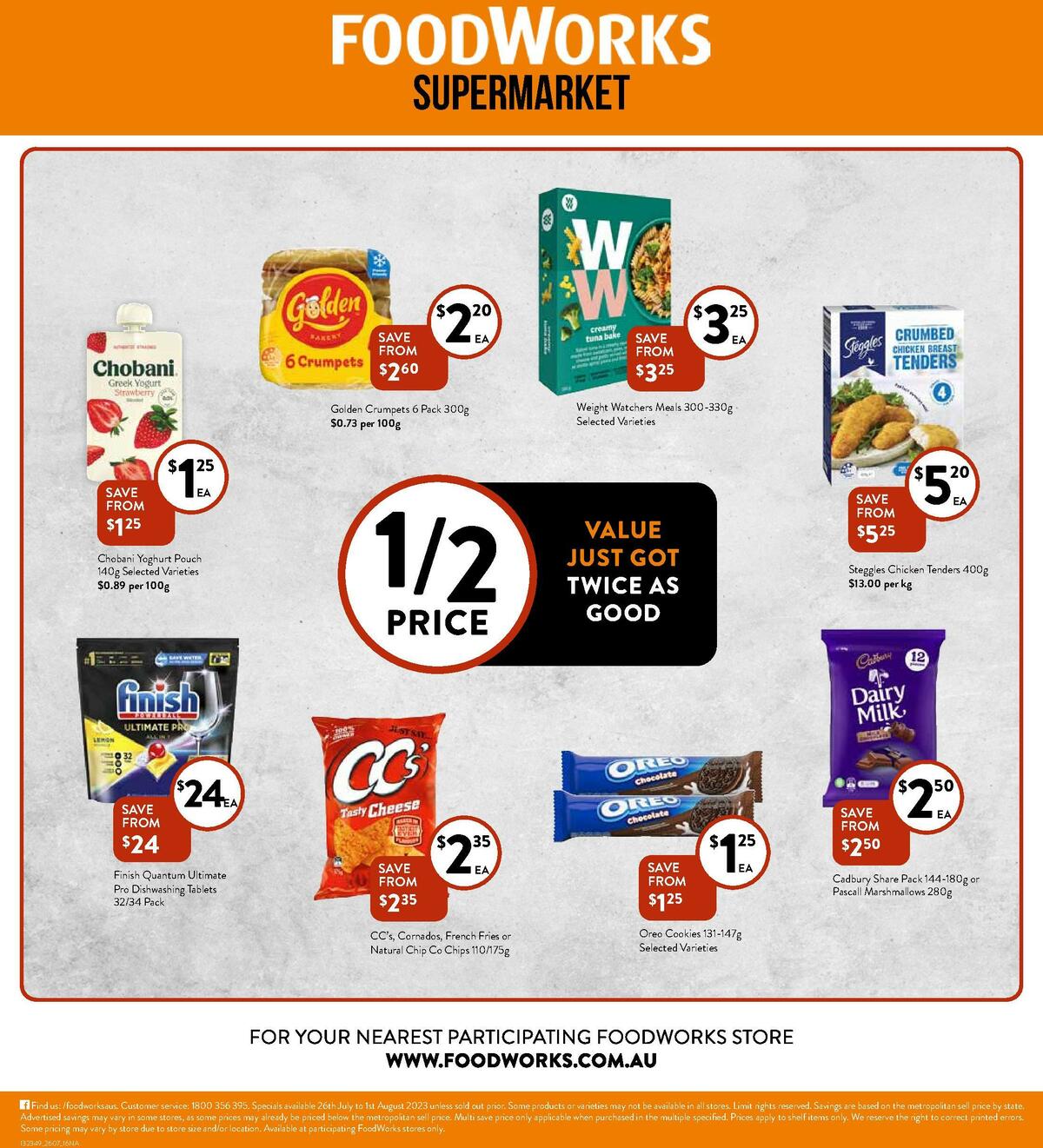FoodWorks Supermarket Catalogues from 26 July
