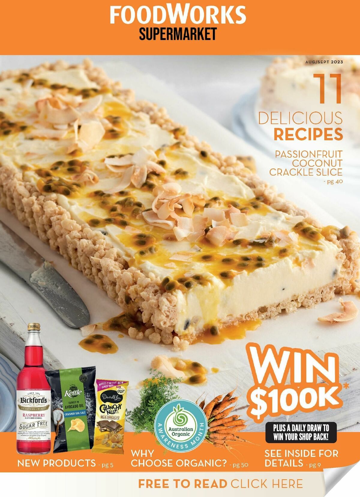 FoodWorks Magazine August/September Catalogues from 7 August