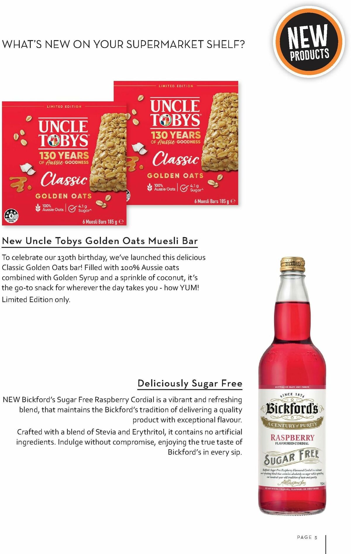 FoodWorks Magazine August/September Catalogues from 7 August