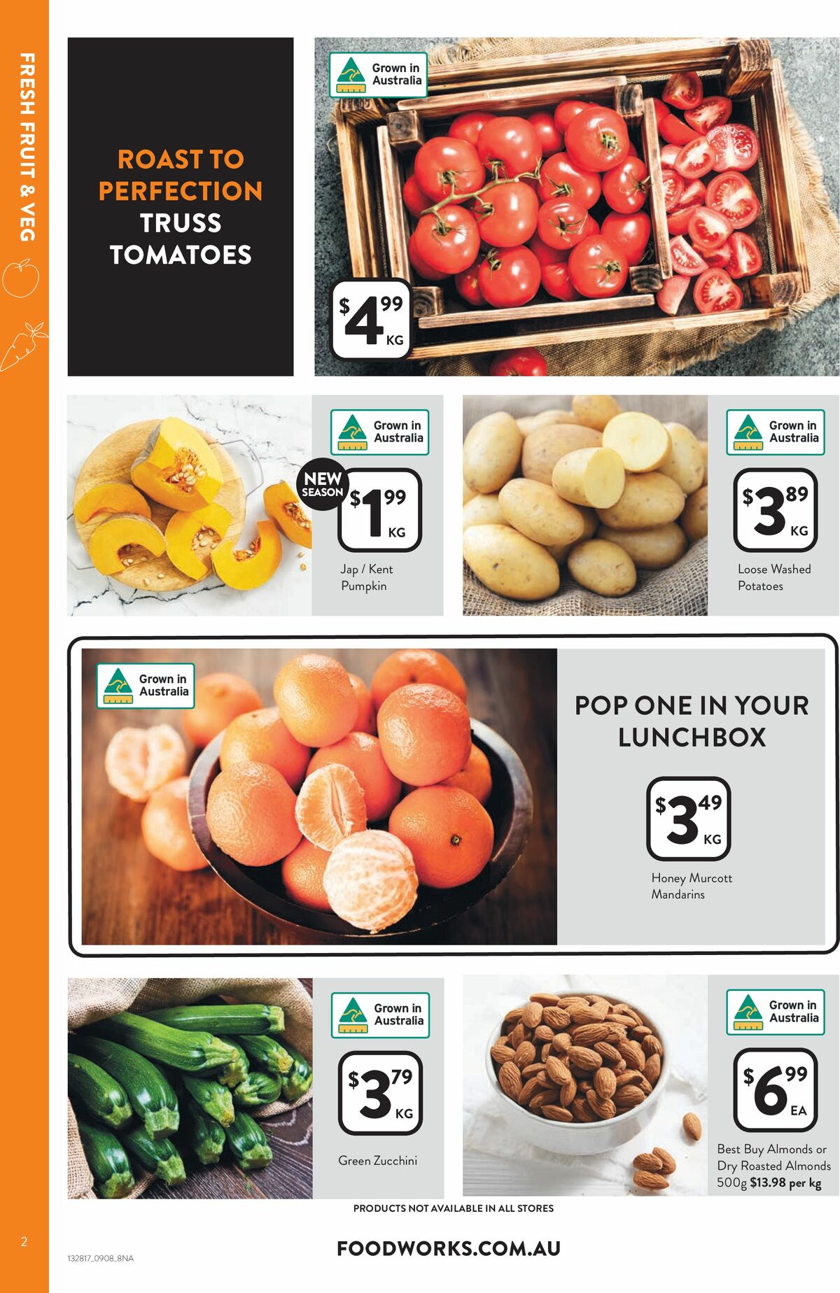 FoodWorks Catalogues from 9 August