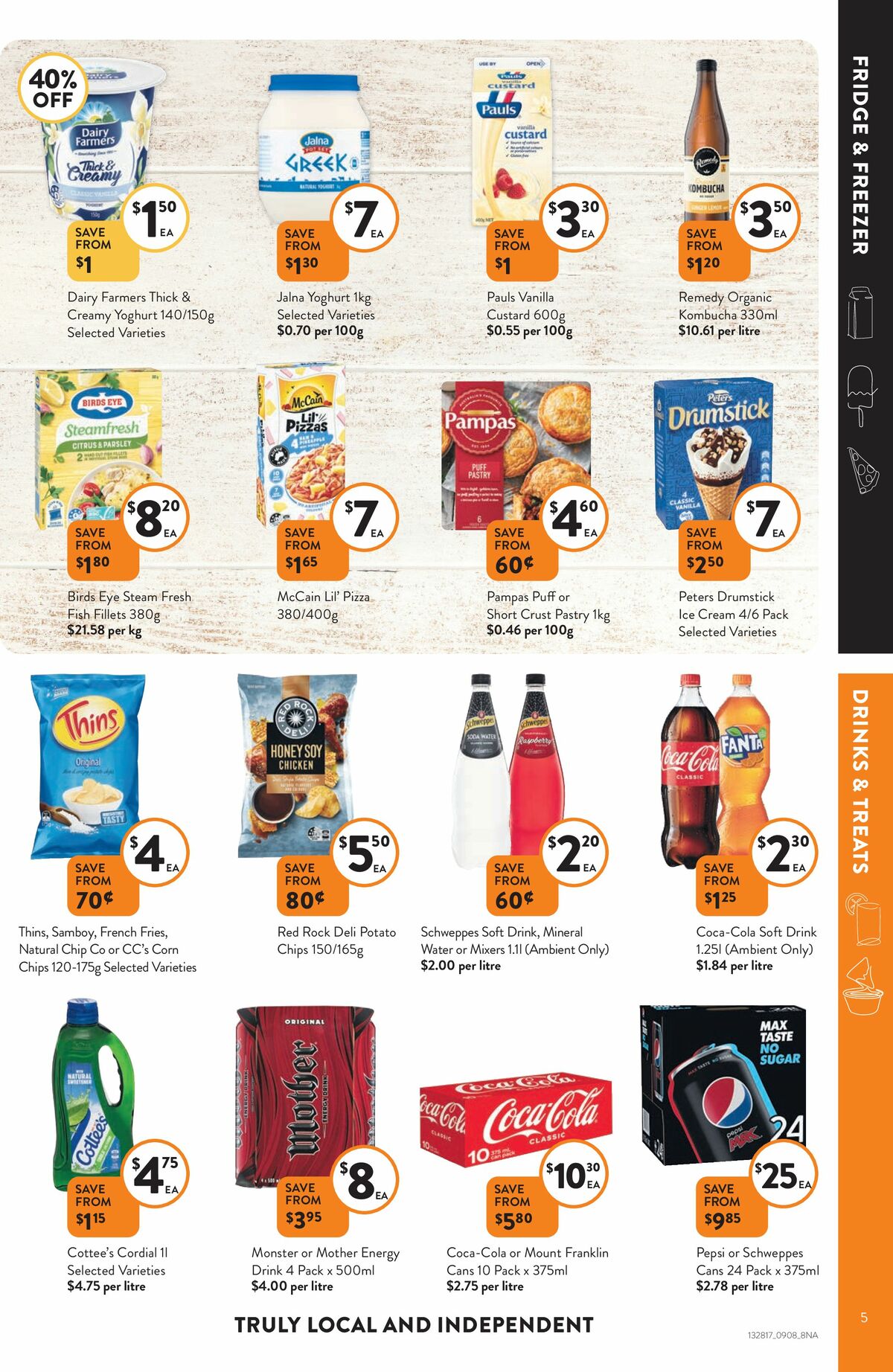 FoodWorks Catalogues from 9 August