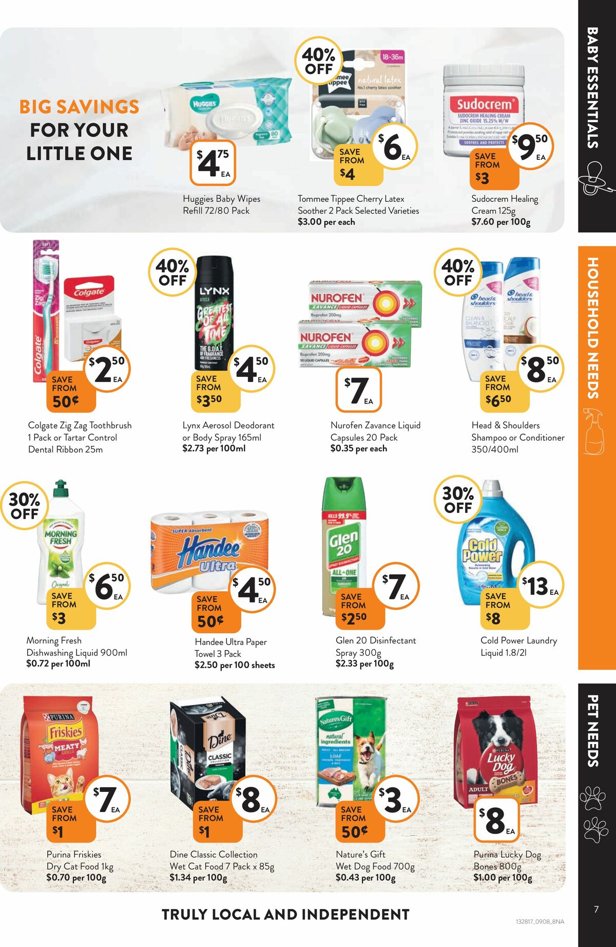 FoodWorks Catalogues from 9 August