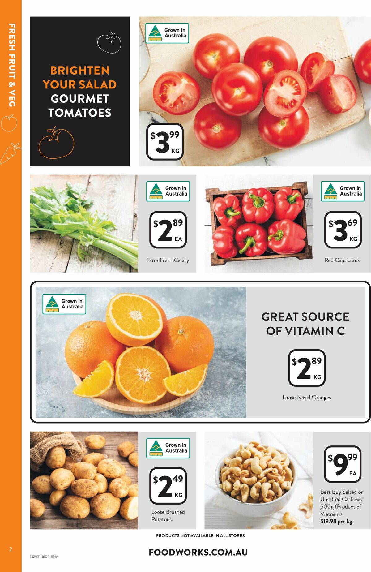 FoodWorks Catalogues from 16 August