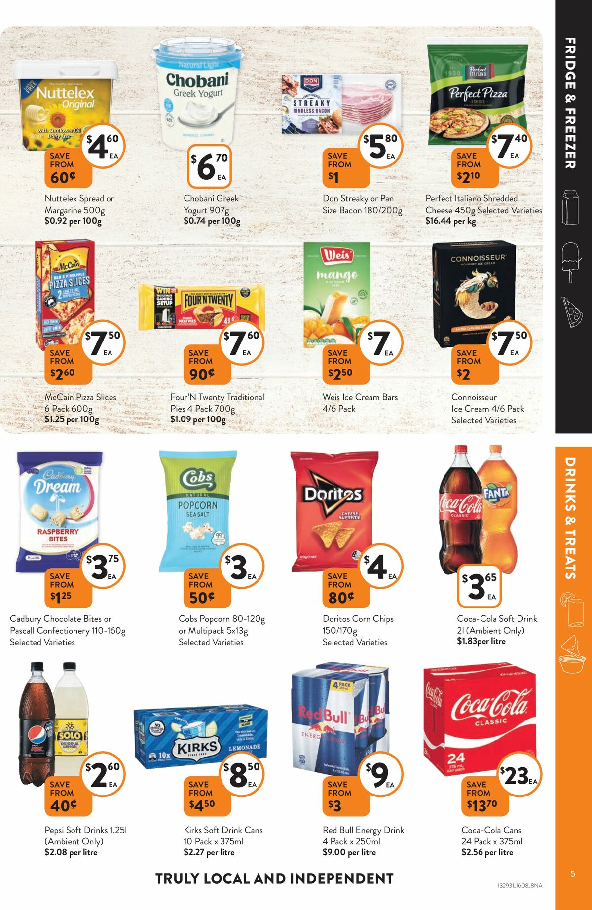 FoodWorks Catalogues from 16 August