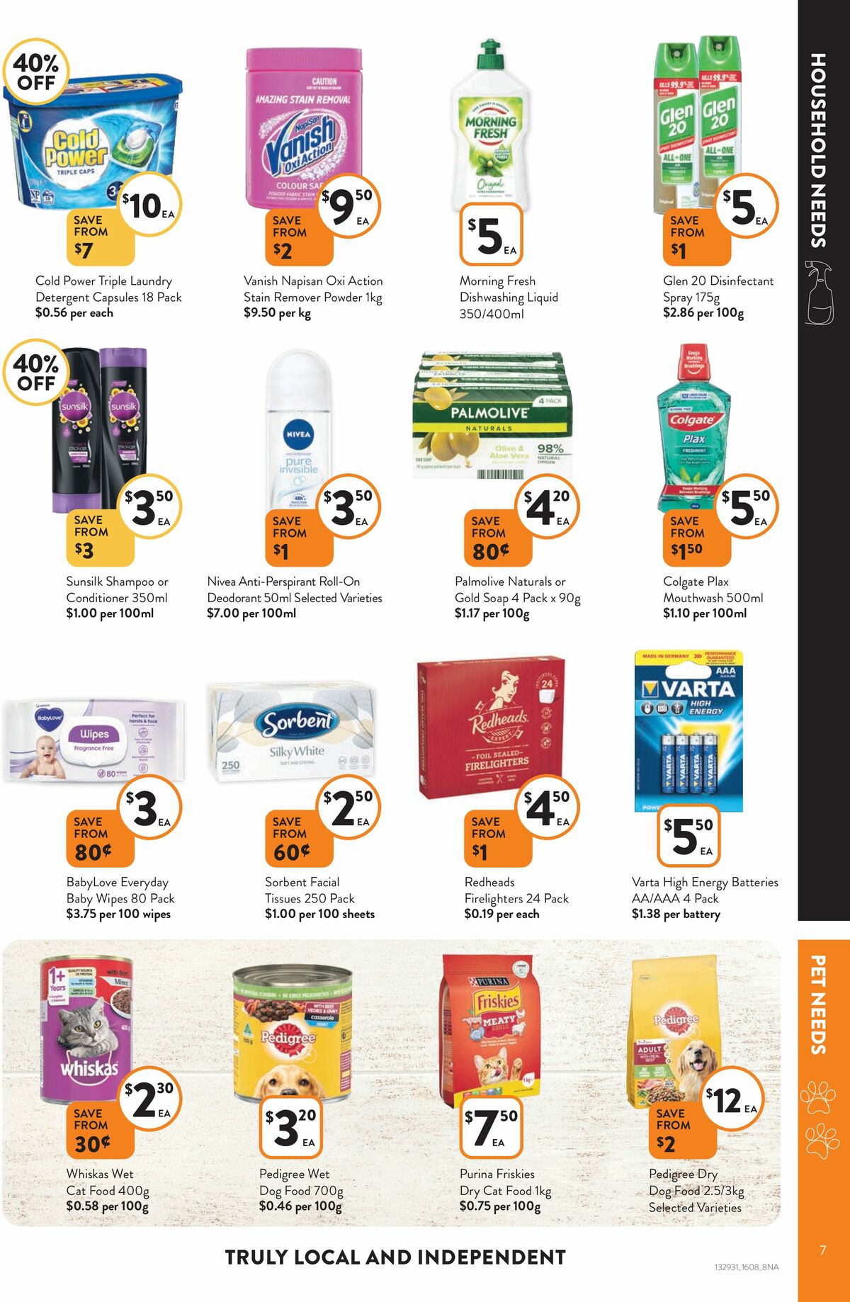 FoodWorks Catalogues from 16 August