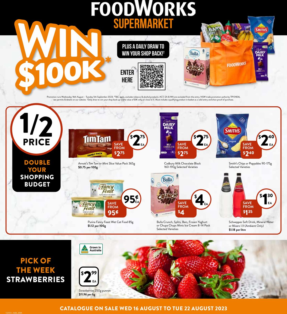 FoodWorks Supermarket Catalogues from 16 August