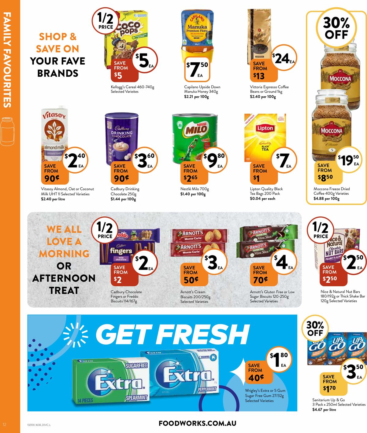 FoodWorks Supermarket Catalogues from 16 August