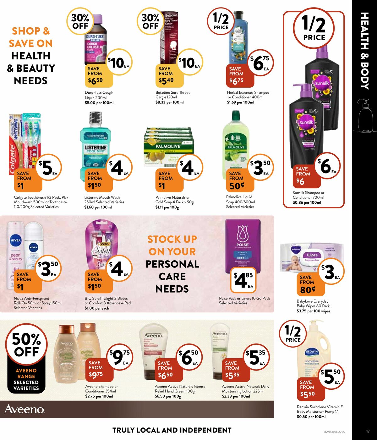 FoodWorks Supermarket Catalogues from 16 August