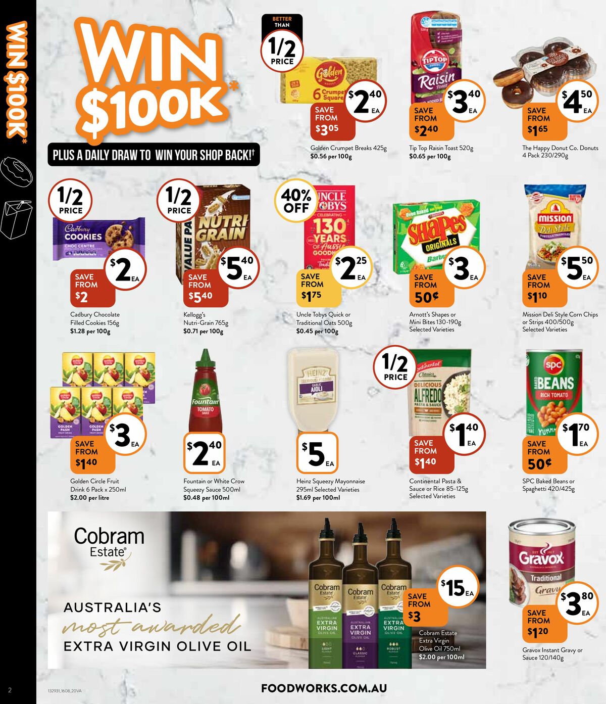 FoodWorks Supermarket Catalogues from 16 August