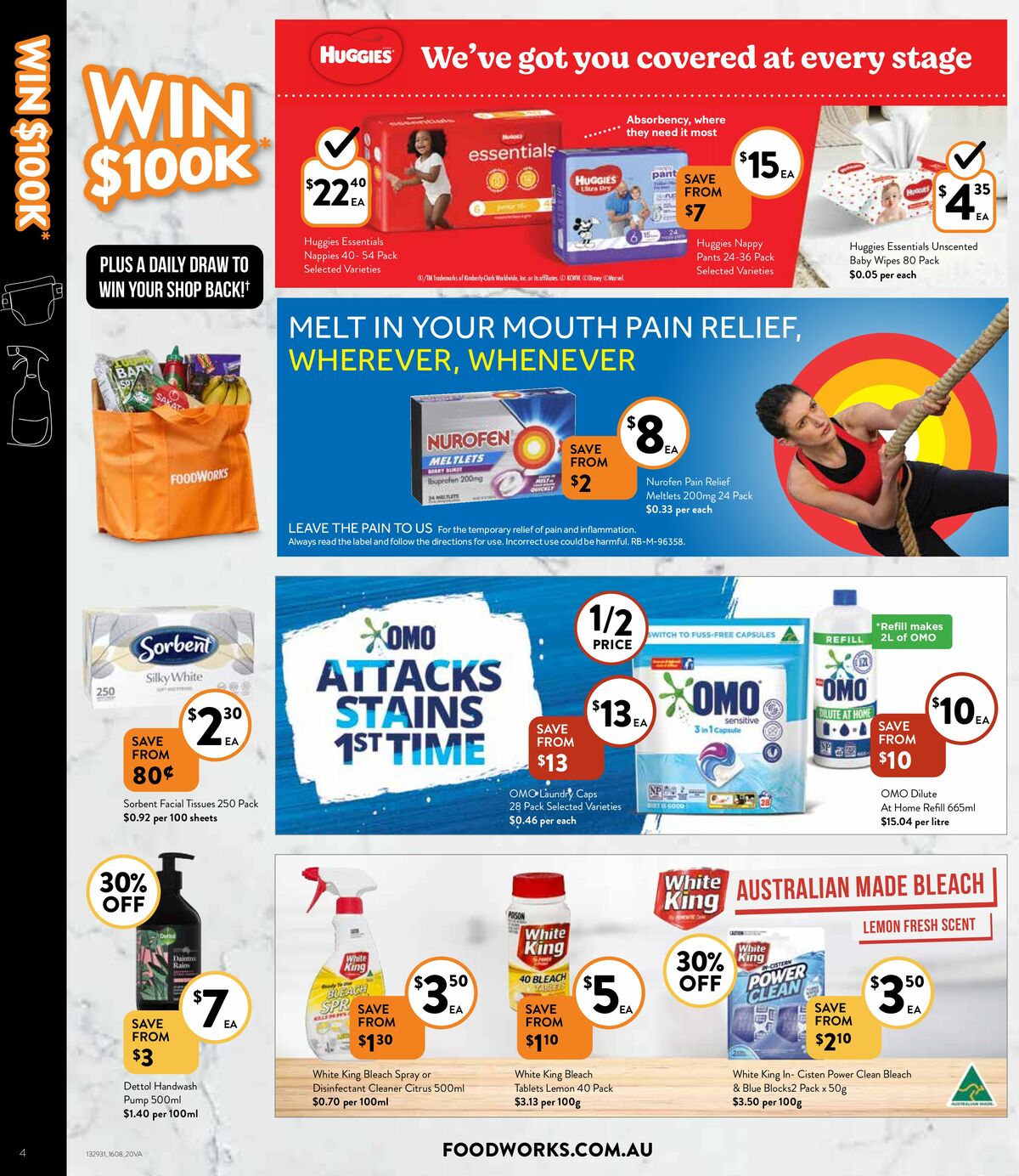 FoodWorks Supermarket Catalogues from 16 August