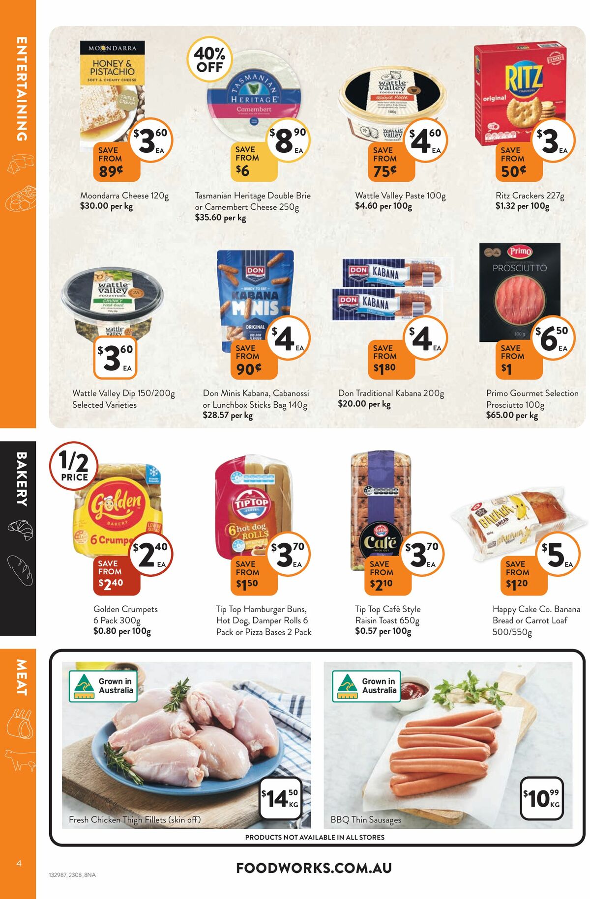 FoodWorks Catalogues from 23 August
