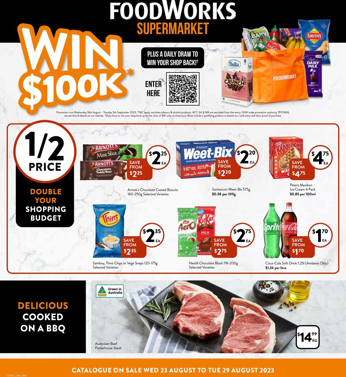 FoodWorks Supermarket Catalogues from 23 August