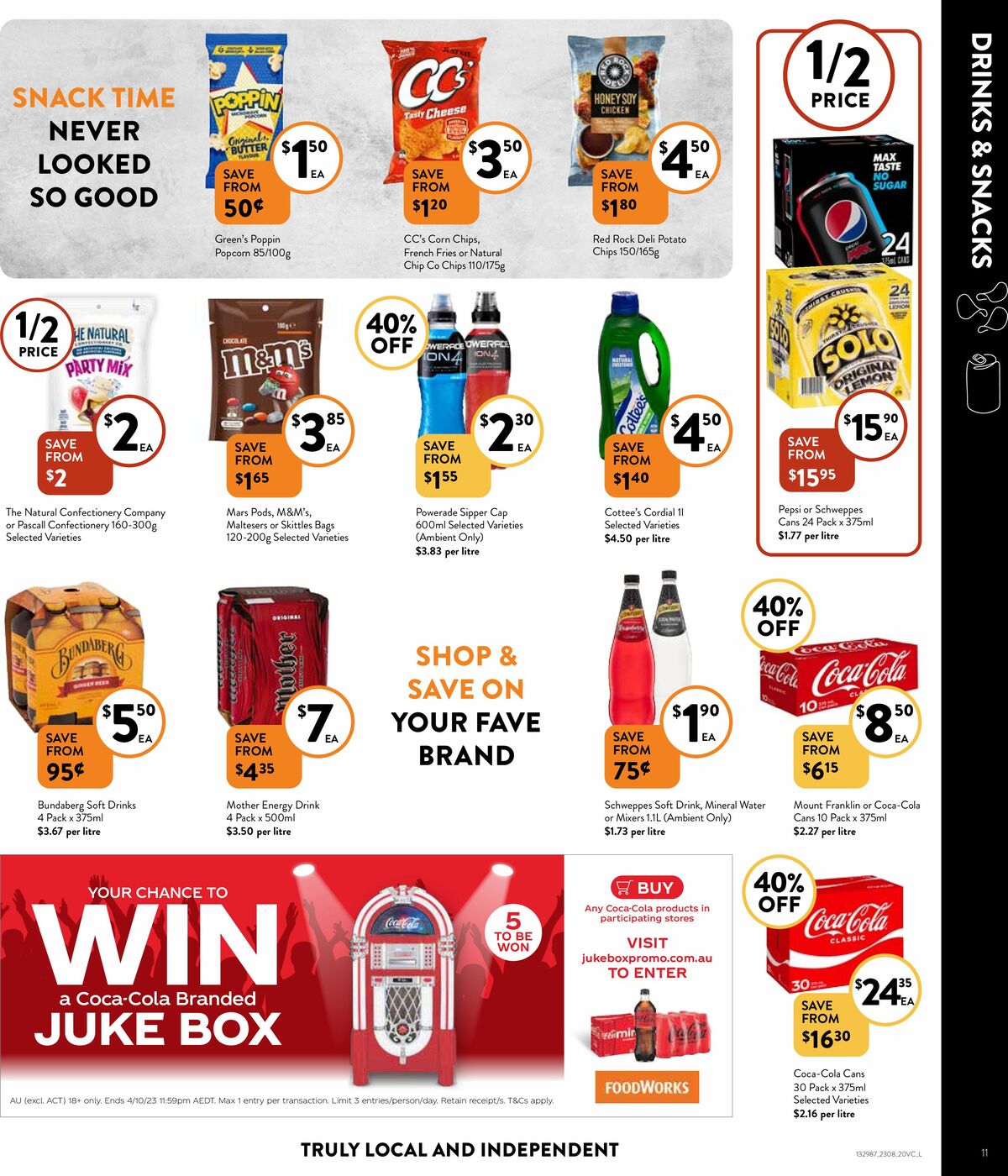 FoodWorks Supermarket Catalogues from 23 August