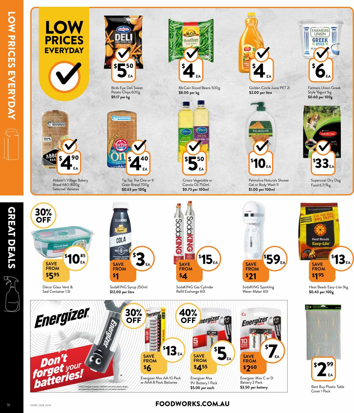 FoodWorks Supermarket Catalogues from 23 August