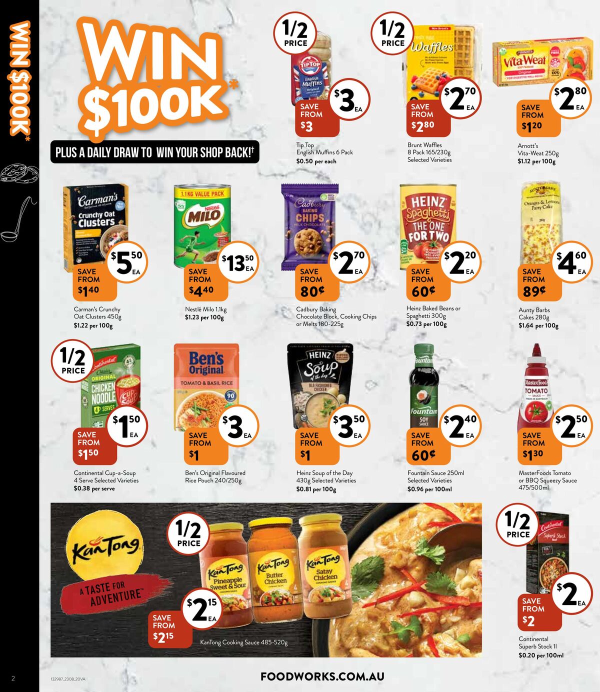 FoodWorks Supermarket Catalogues from 23 August