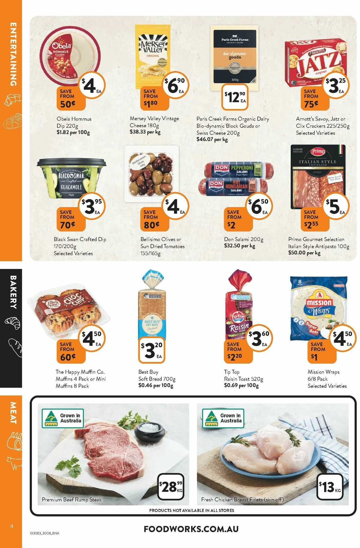FoodWorks Catalogues from 30 August