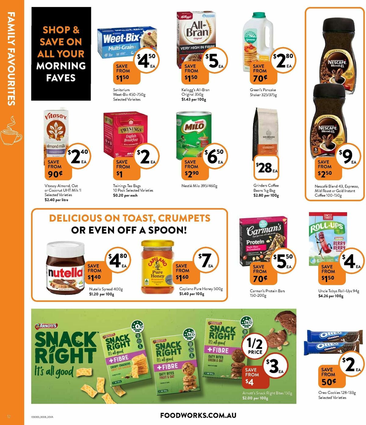 FoodWorks Supermarket Catalogues from 30 August