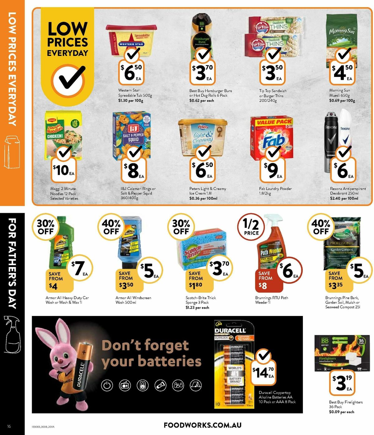 FoodWorks Supermarket Catalogues from 30 August