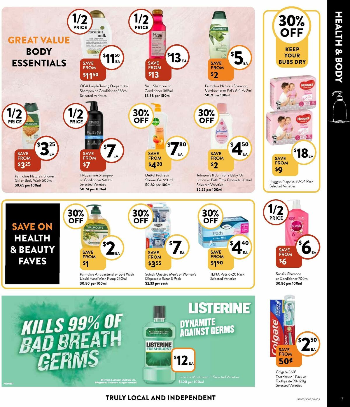 FoodWorks Supermarket Catalogues from 30 August