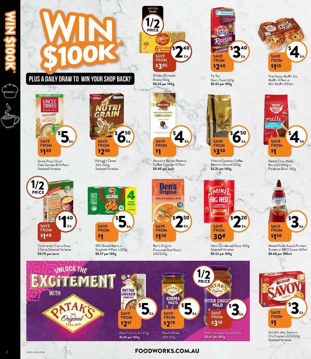 FoodWorks Supermarket Catalogues from 30 August