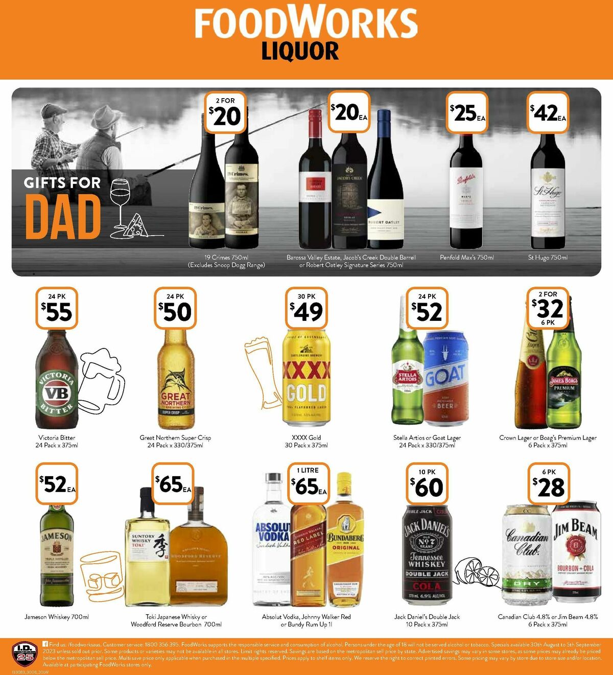 FoodWorks Supermarket Catalogues from 30 August