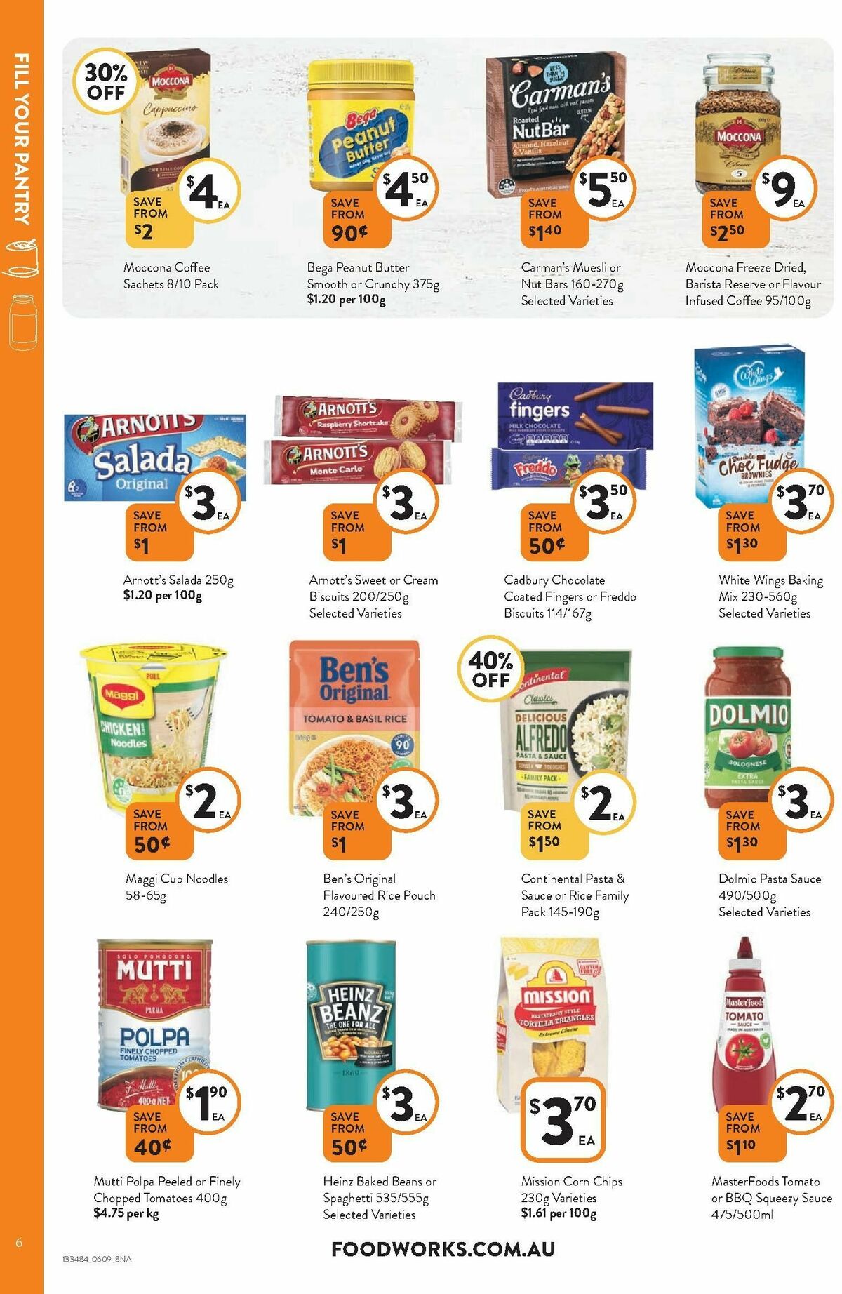 FoodWorks Catalogues from 6 September