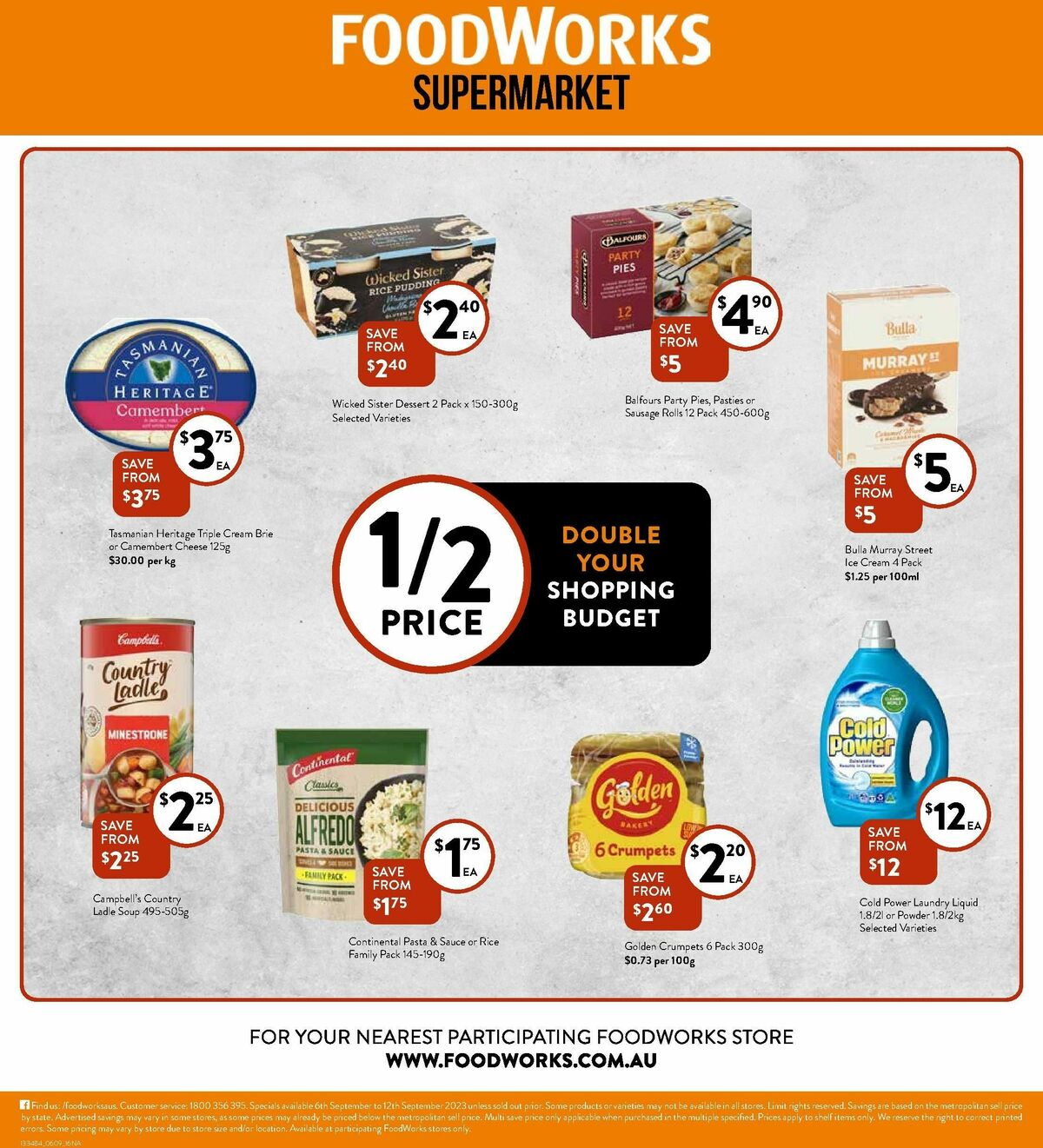 FoodWorks Supermarket Catalogues from 6 September