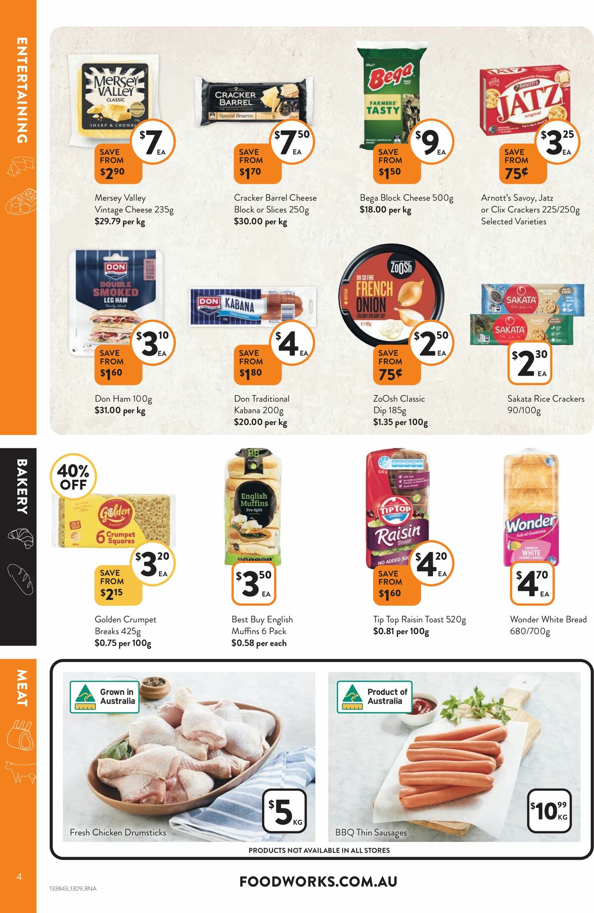 FoodWorks Catalogues from 13 September