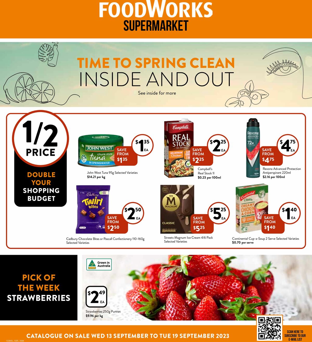FoodWorks Supermarket Catalogues from 13 September