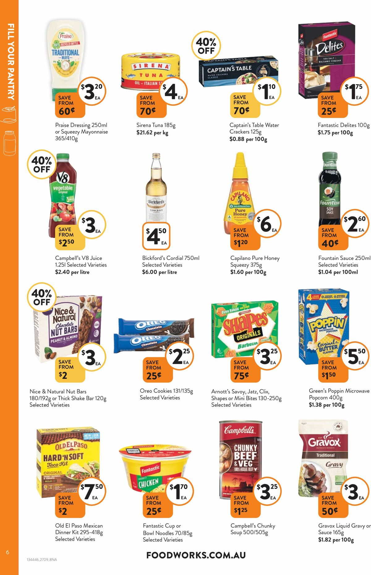 FoodWorks Catalogues from 27 September