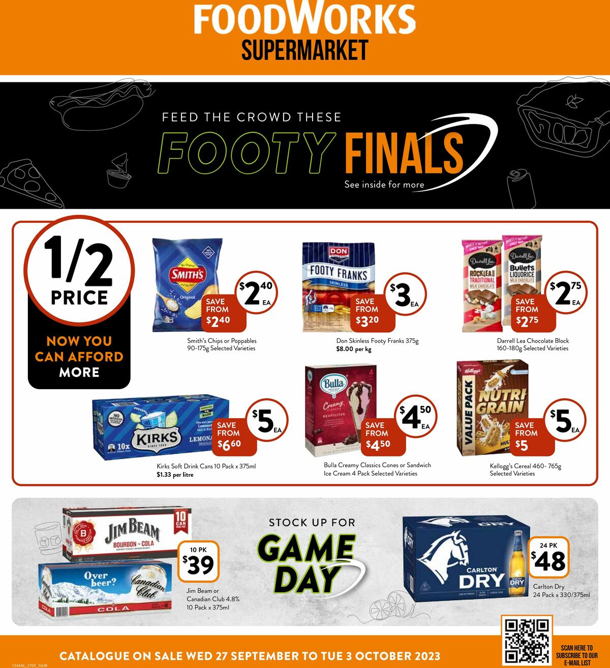 FoodWorks Supermarket Catalogues from 27 September