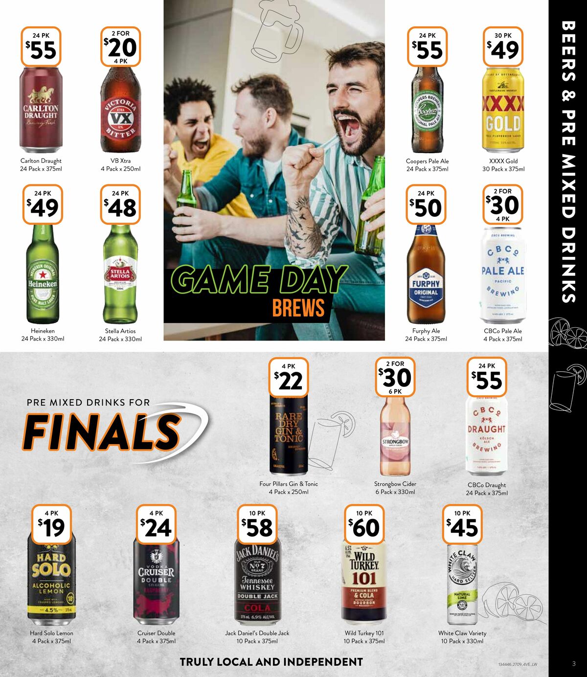 FoodWorks Footy Finals Entertaining Catalogues from 27 September