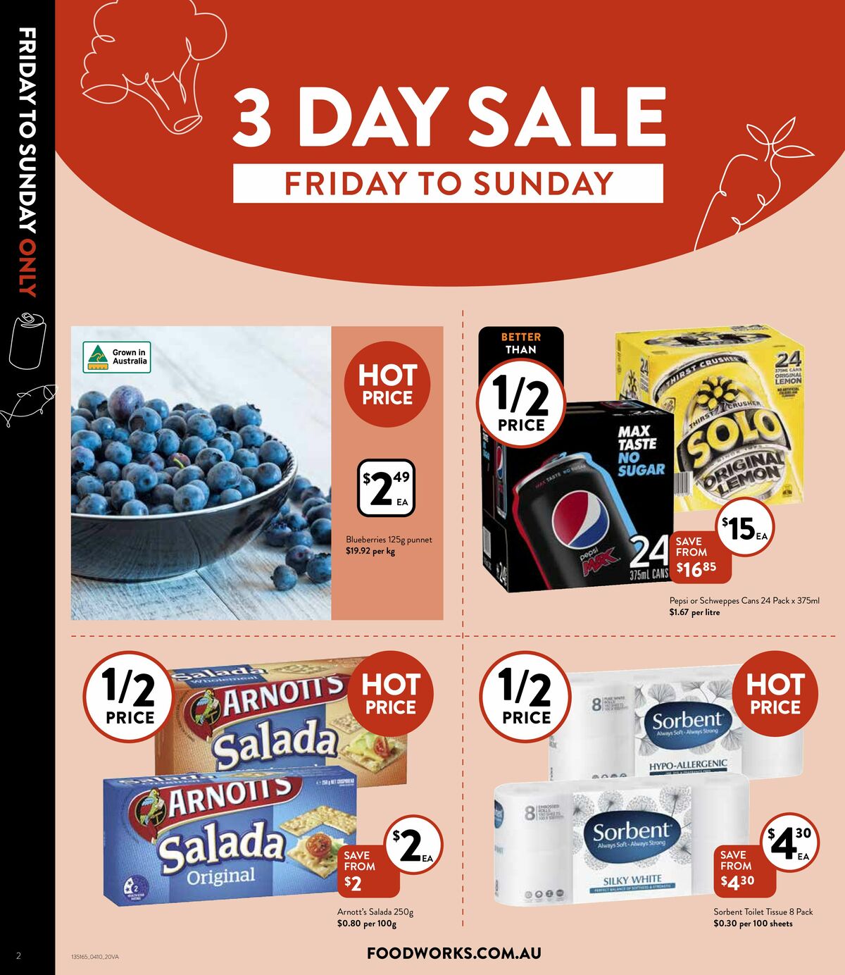 FoodWorks Supermarket Catalogues from 4 October