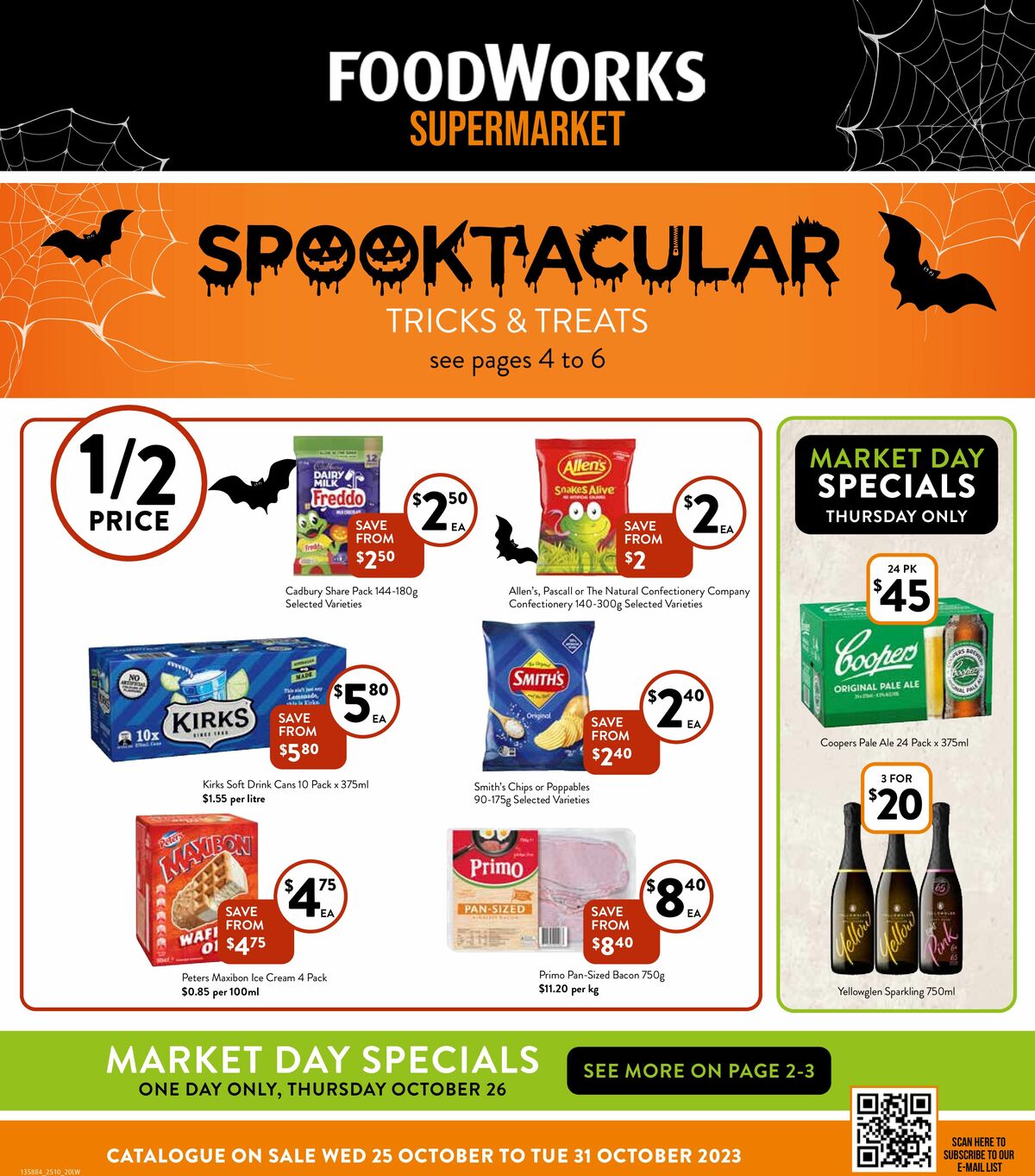 FoodWorks Supermarket Catalogues from 25 October