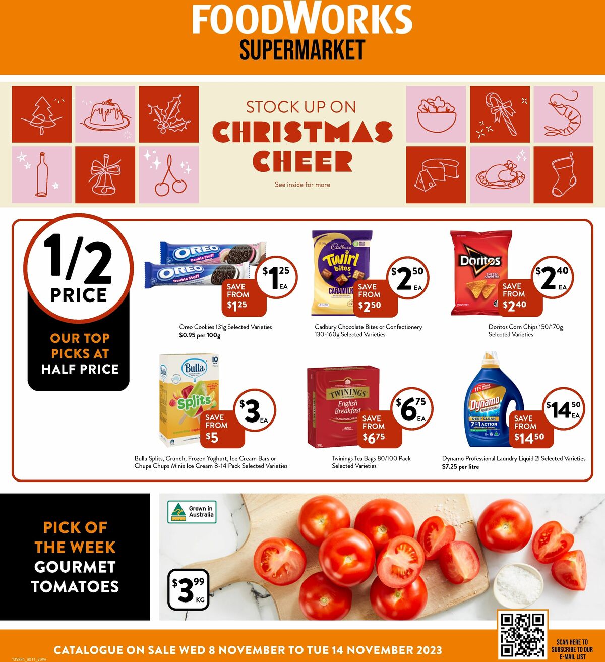 FoodWorks Supermarket Catalogues from 8 November