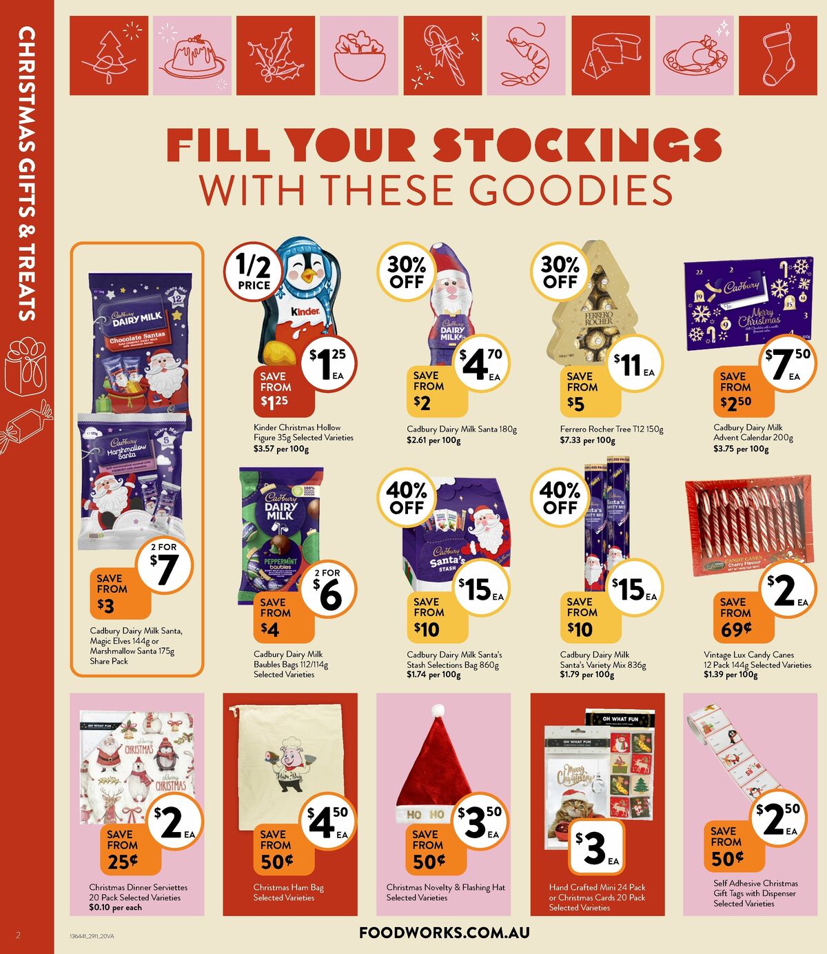 FoodWorks Supermarket Catalogues from 29 November