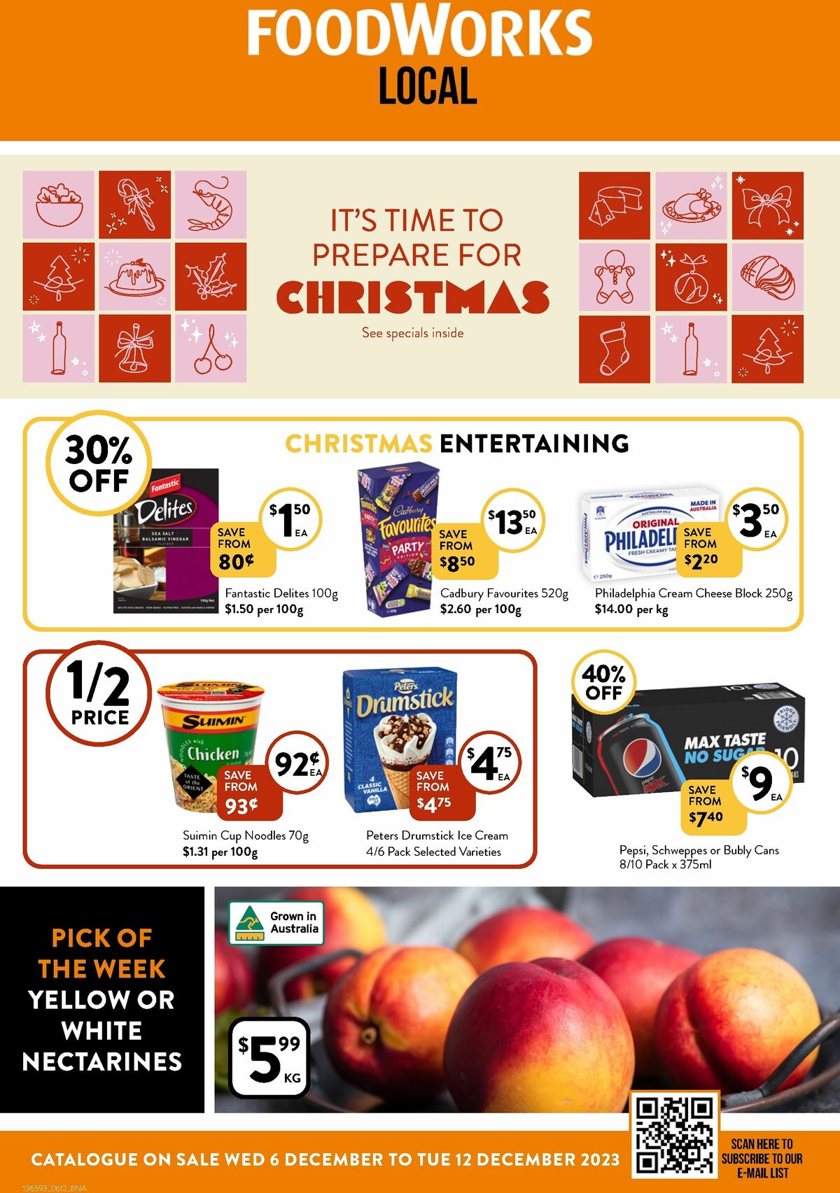 FoodWorks Catalogues from 6 December