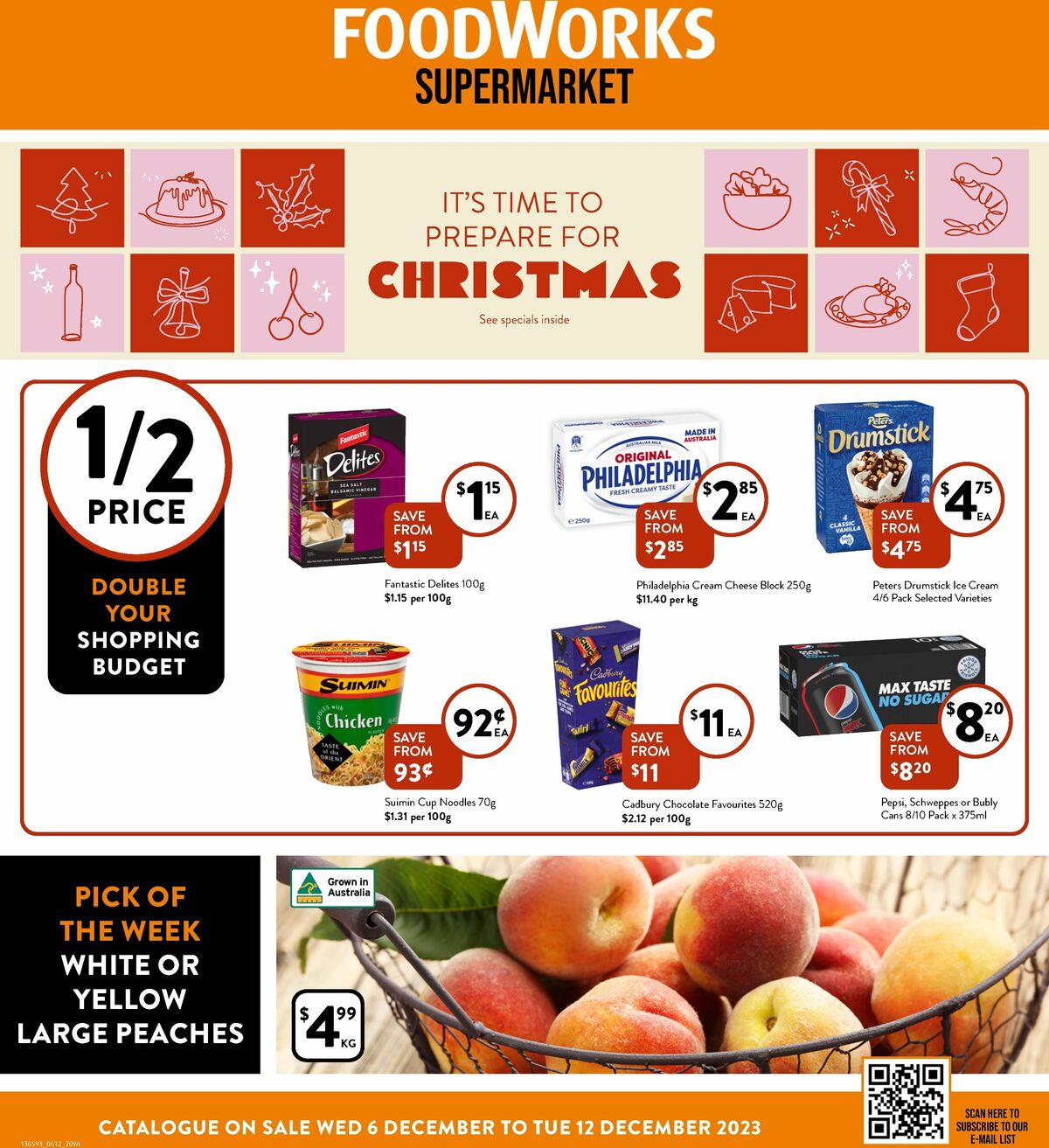 FoodWorks Supermarket Catalogues from 6 December