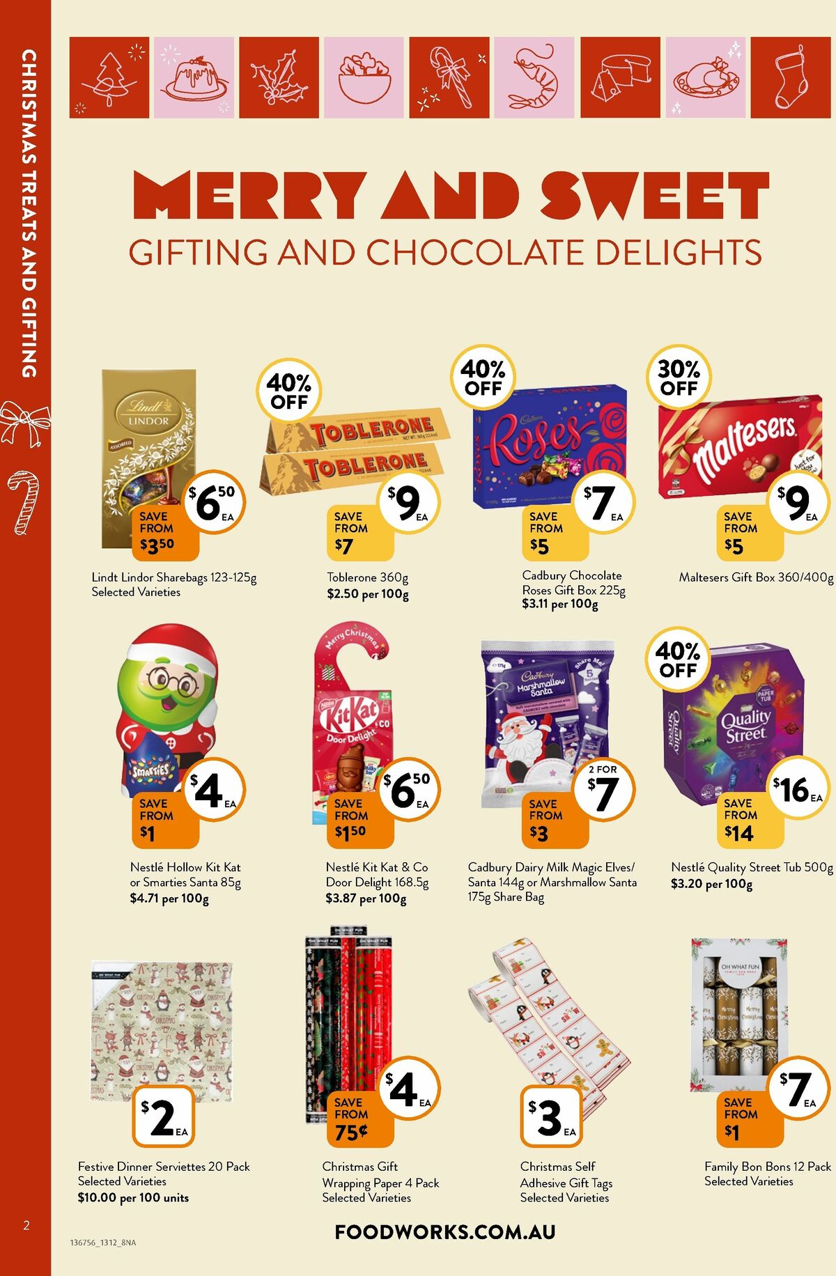 FoodWorks Catalogues from 13 December