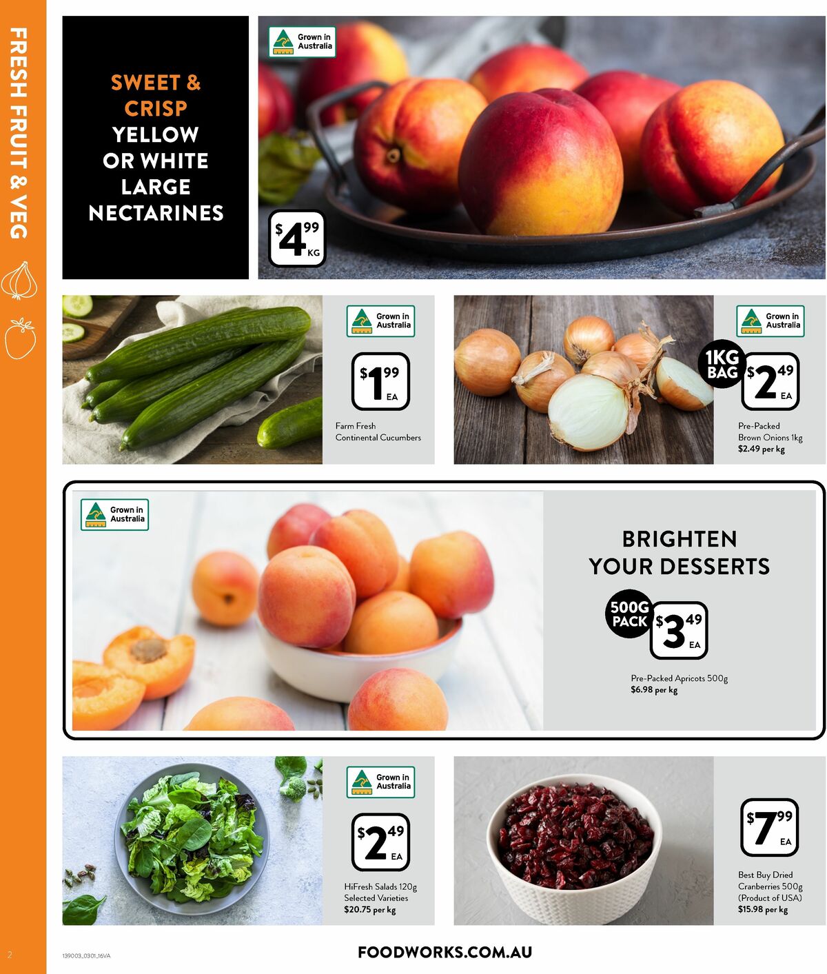 FoodWorks Supermarket Catalogues from 3 January