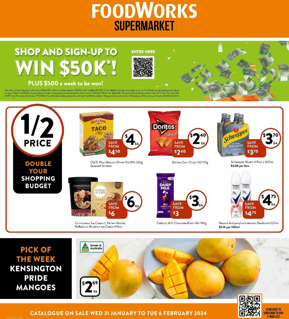 FoodWorks Supermarket Catalogues from 31 January