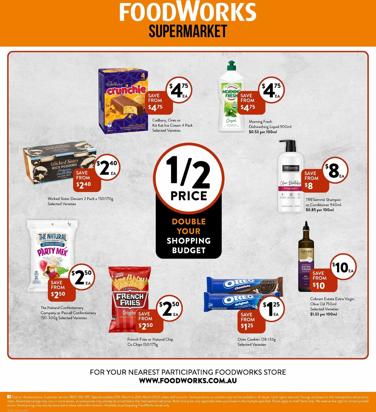 FoodWorks Supermarket Catalogues from 20 March