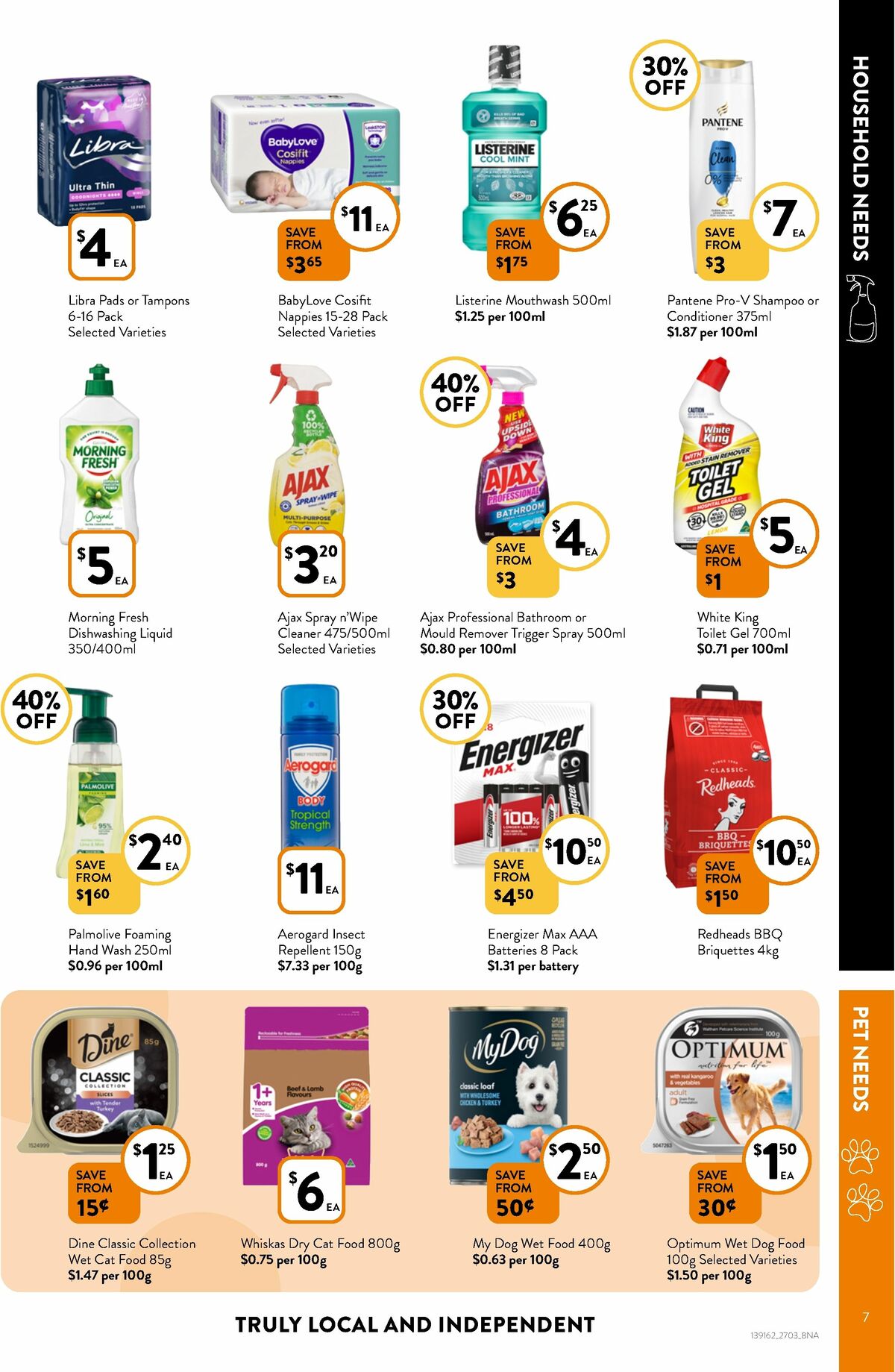 FoodWorks Catalogues from 27 March