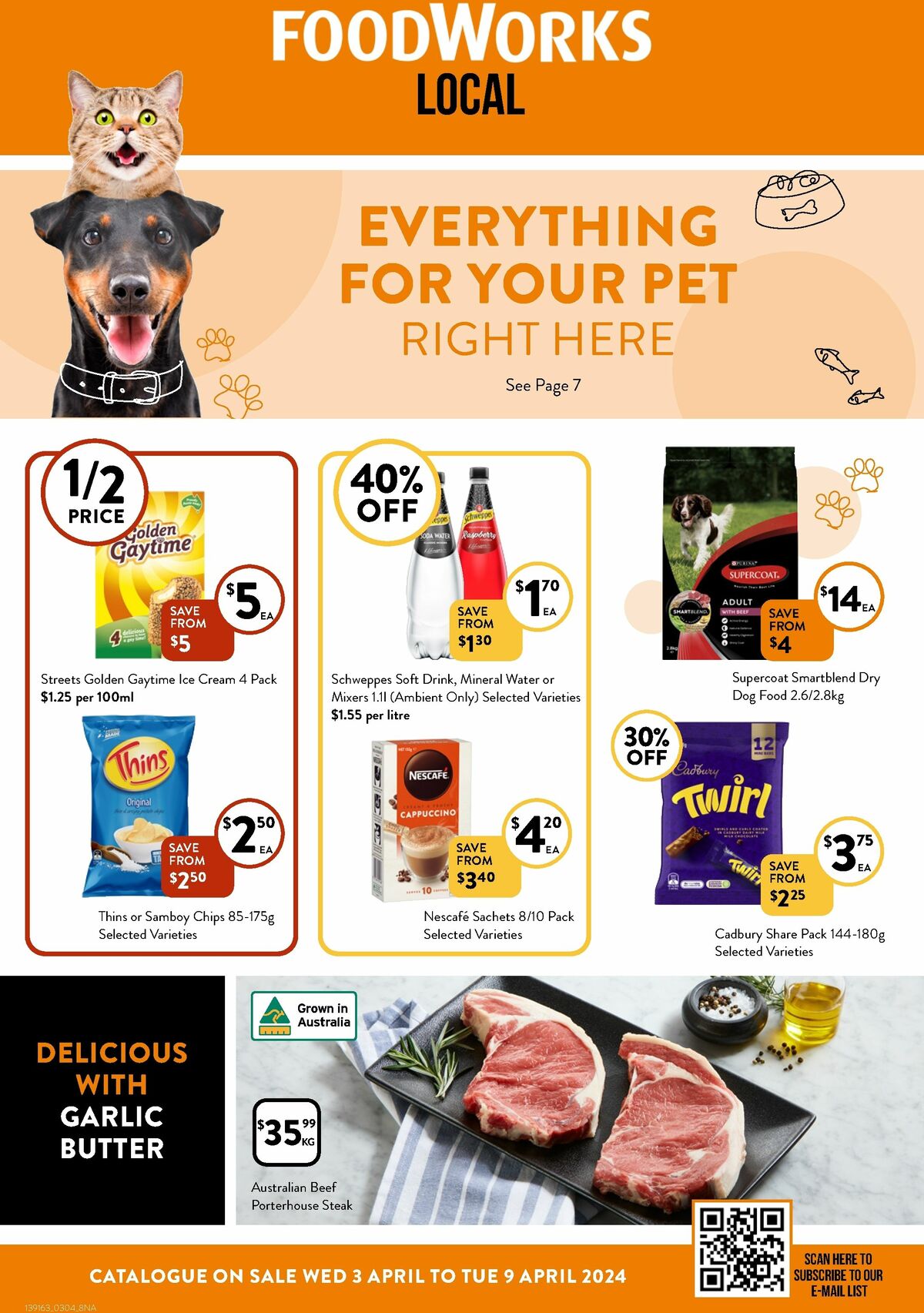 FoodWorks Catalogues from 3 April