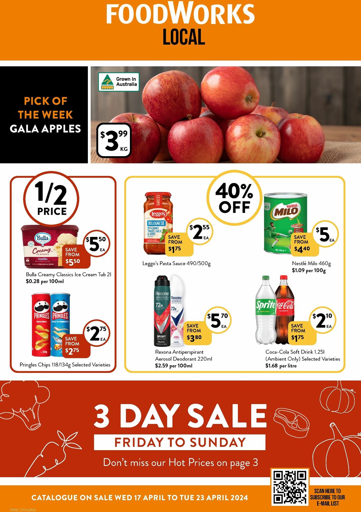 FoodWorks Catalogues from 17 April