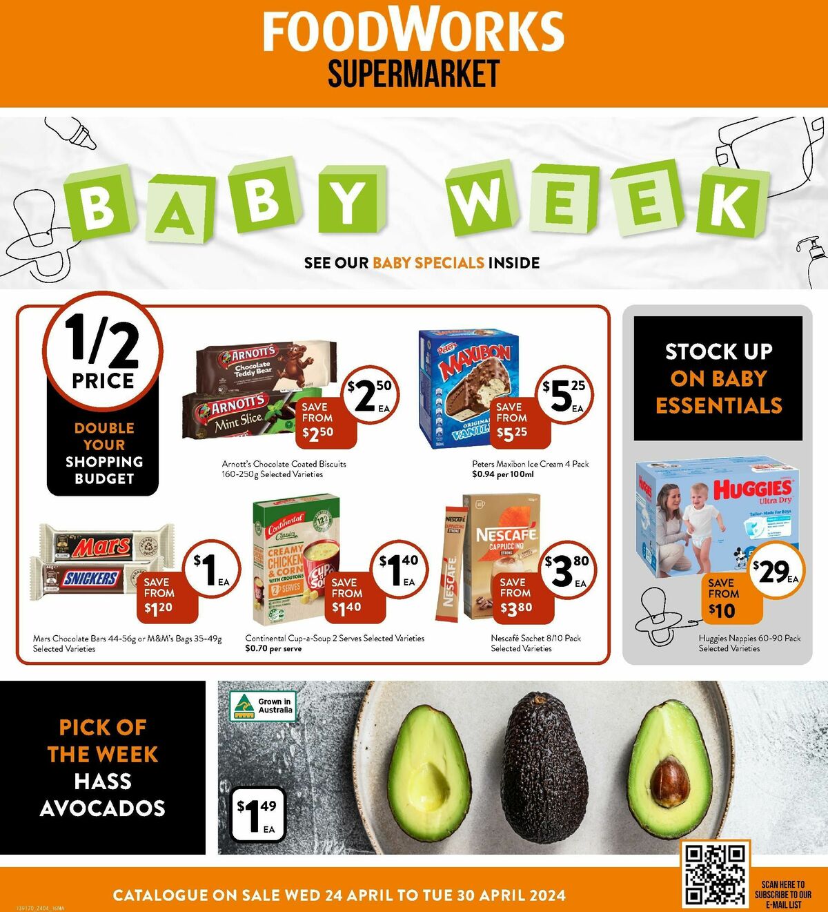 FoodWorks Supermarket Catalogues from 24 April