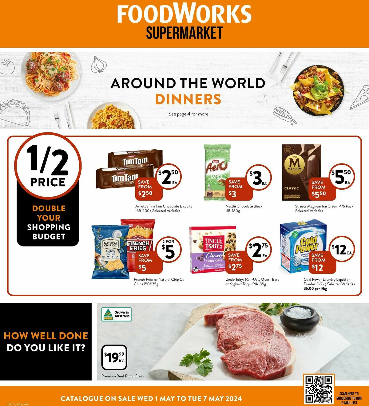 FoodWorks Supermarket Catalogues from 1 May