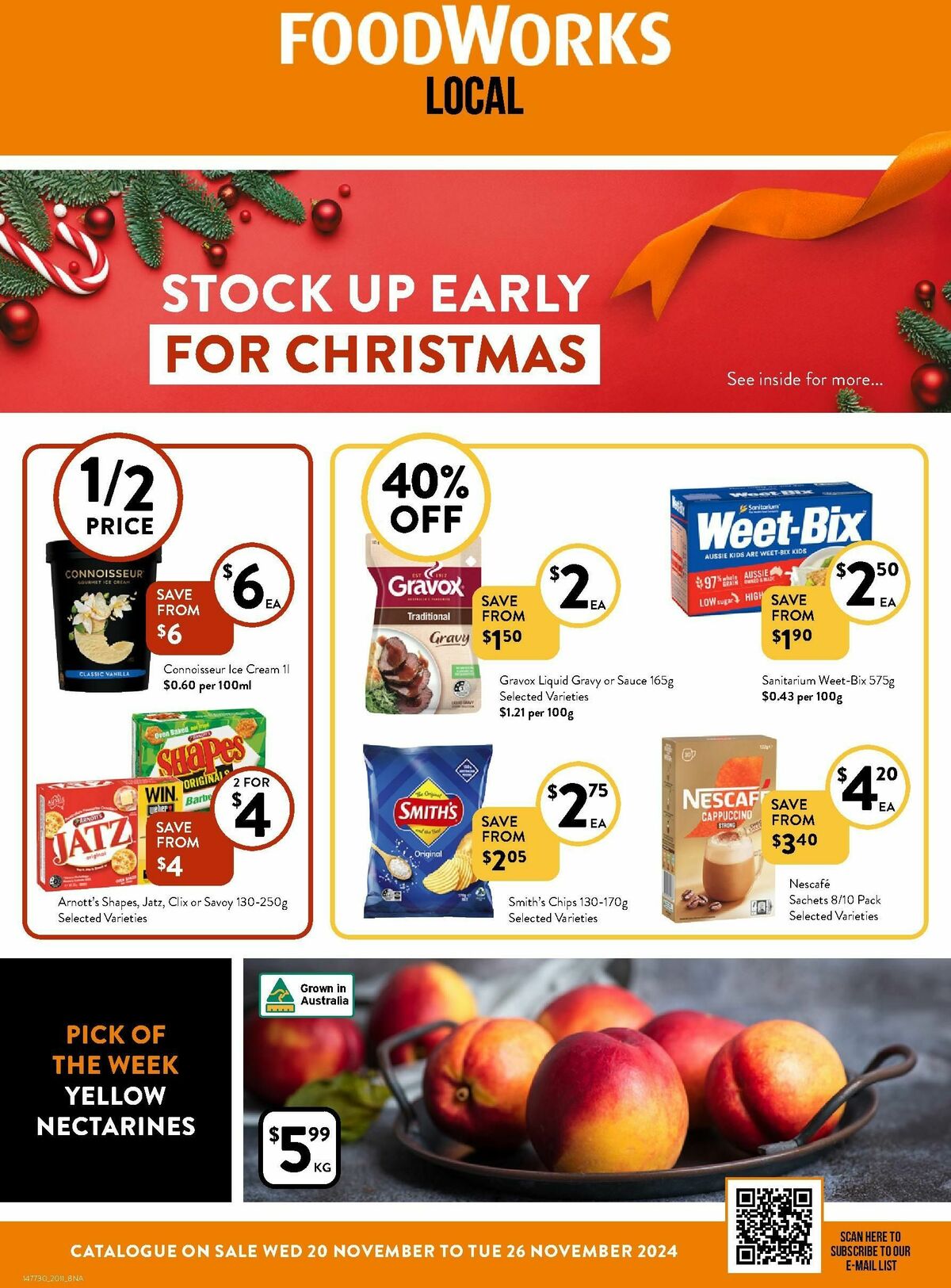 FoodWorks Catalogues from 20 November
